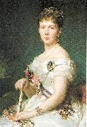 unknow artist Portrait of Infanta Isabella of Bourbon and Bourbon Sweden oil painting artist